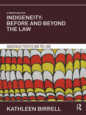 cover image of Indigeneity
